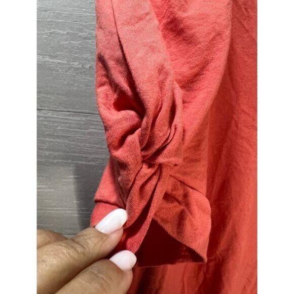 NEW Women's Classic-Fit Puff Short-Sleeve Crewneck‎ T-Shirt Large - Picture 4 of 5